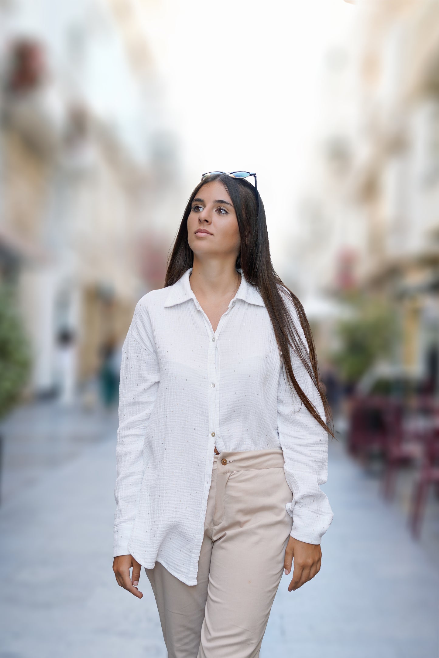 Janet oversized shirt