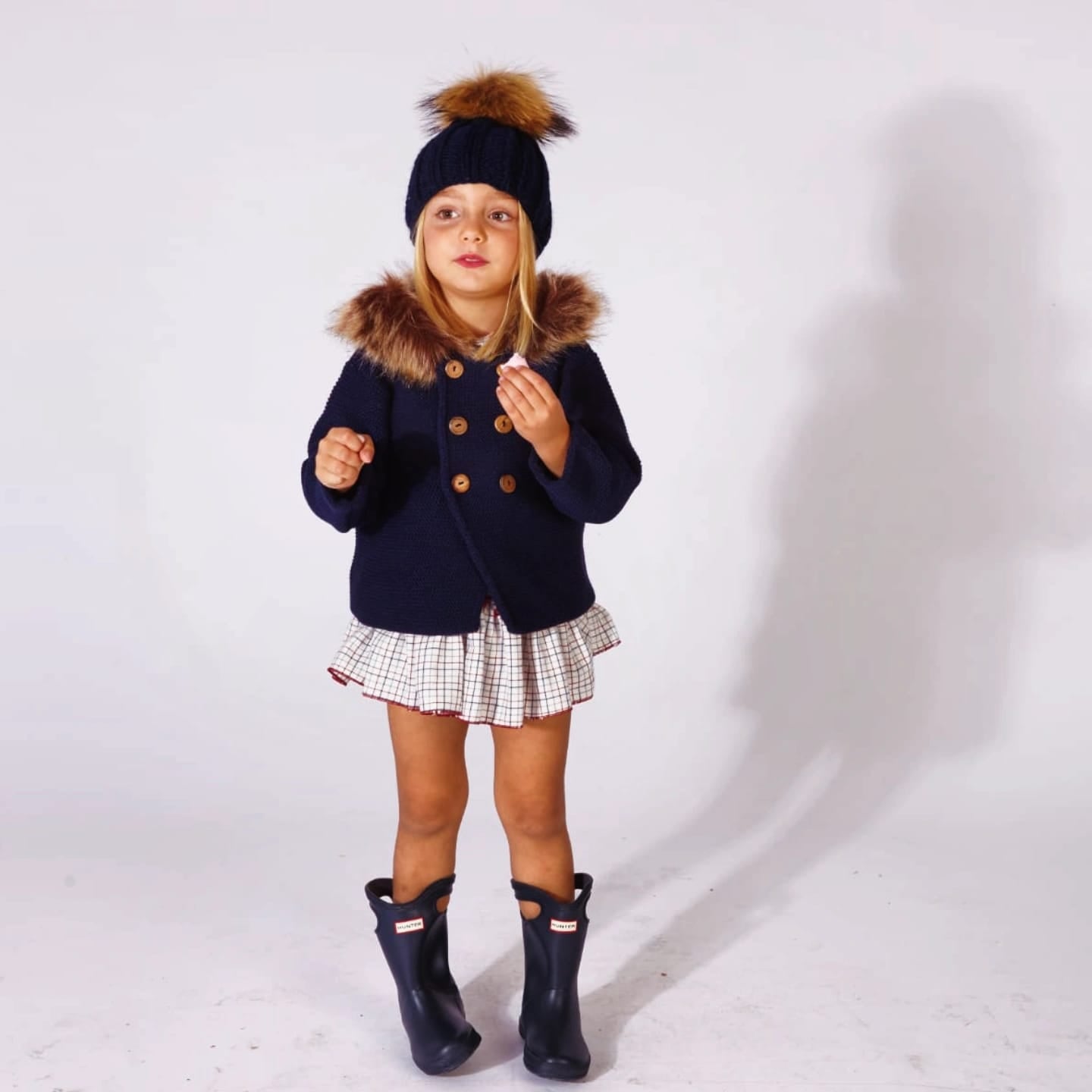 Chaqueta con capucha Knit no handmade