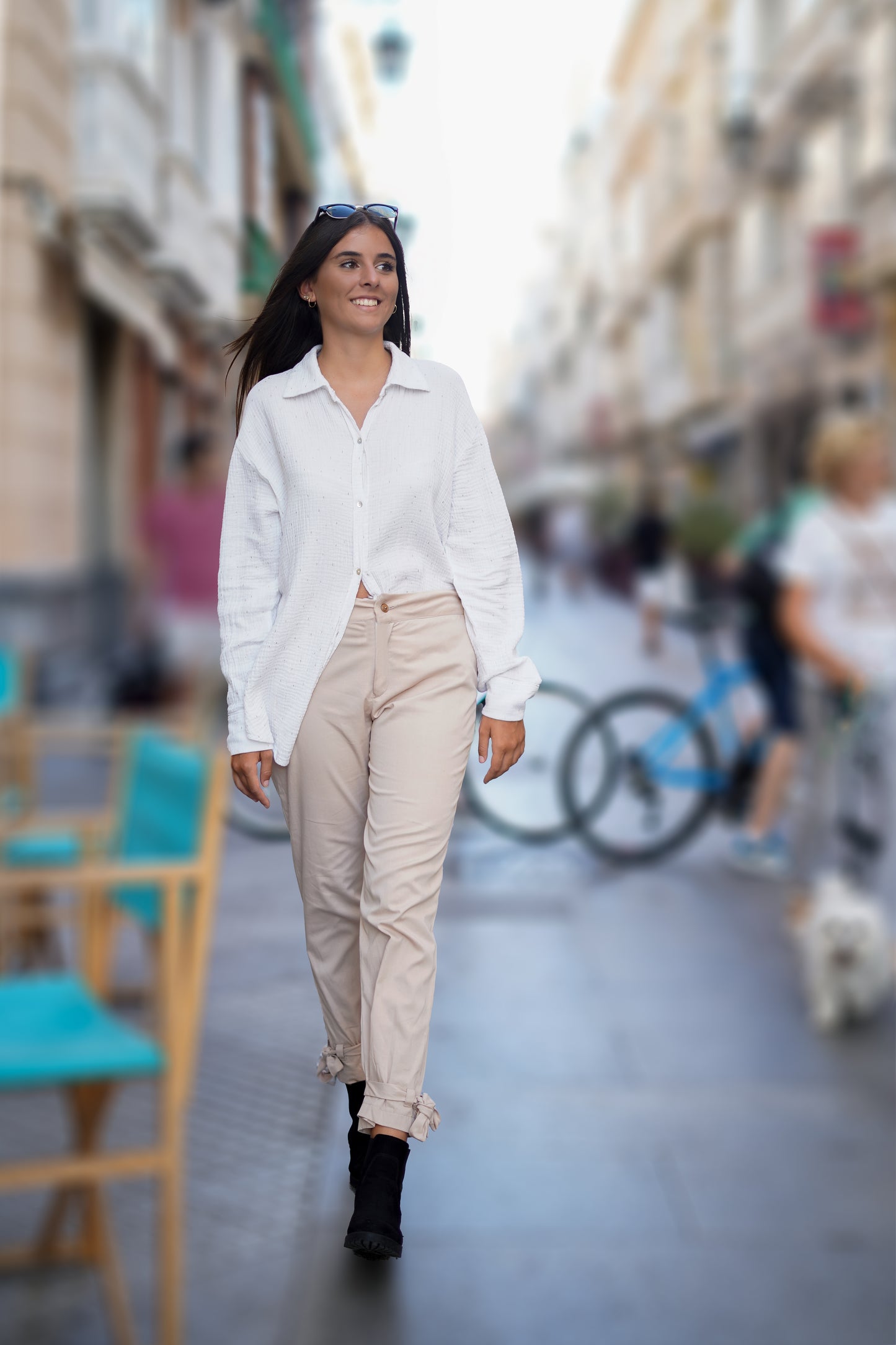 Janet oversized shirt